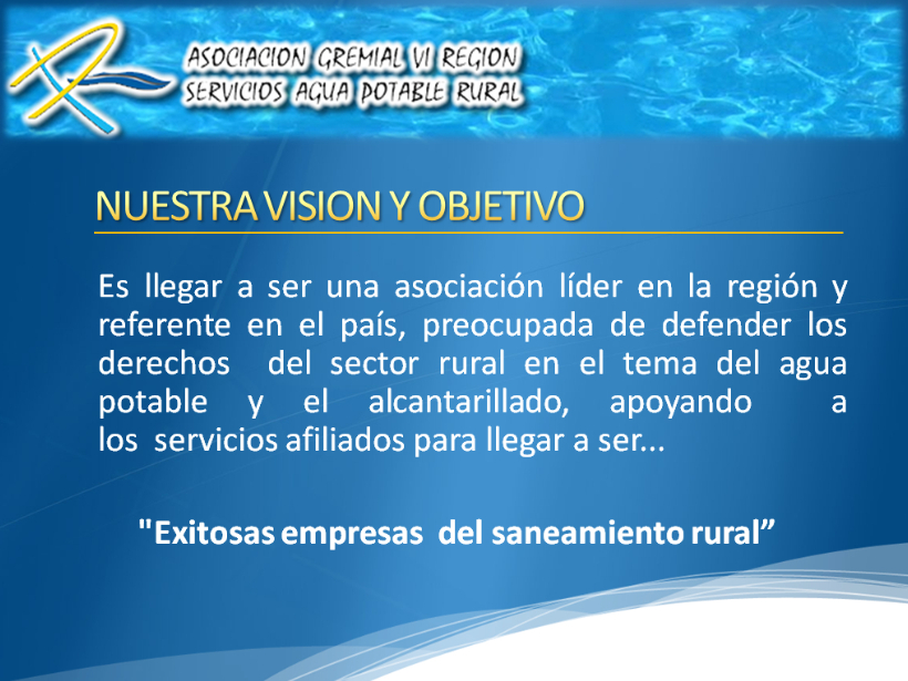 VISION Y OBJETIVO AGRESAP